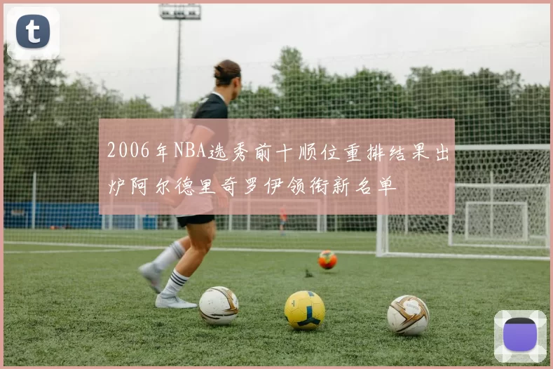2006年NBA选秀前十顺位重排结果出炉阿尔德里奇罗伊领衔新名单